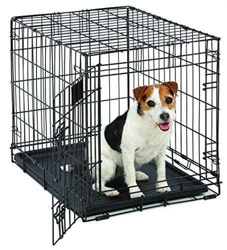 史低价！MidWest Life 可折叠收纳 单门24吋小型犬笼子，原价$79.99，现仅售$13.99
