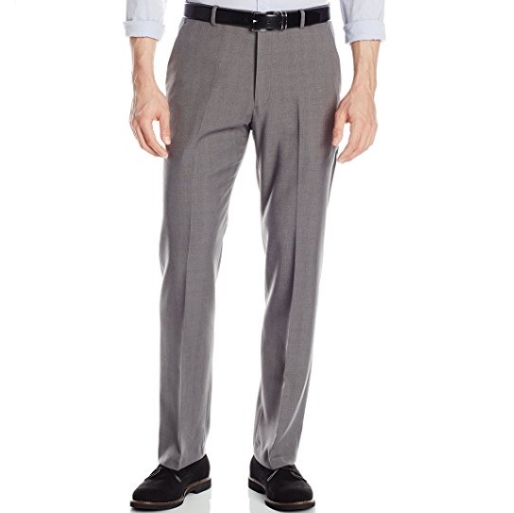 Perry Ellis Men's Travel Luxe Modern Fit Windowpane Plaid Pant $13.91 FREE Shipping on orders over $49