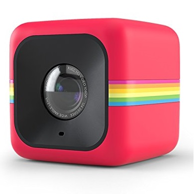 Polaroid Cube+ 1440p Mini Lifestyle Action Camera with Wi-Fi & Image Stabilization (Red), Only  $96.01 ,  free shipping