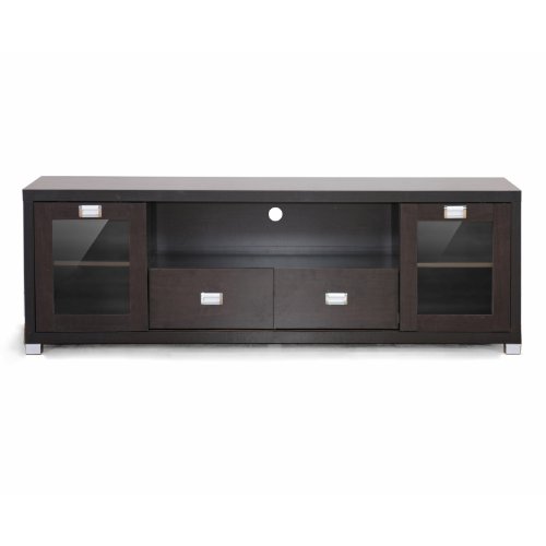 Baxton Studio Gosford Brown Wood Modern TV Stand, Only $108.69, You Save $47.72(31%)