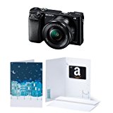 Sony Alpha a6000 Mirrorless Digital Camera with 16-50mm Power Zoom Lens w/ $50 Gift Card $548 FREE Shipping