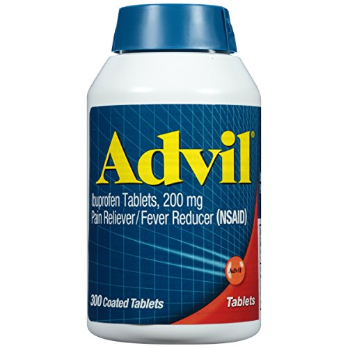 Advil Coated Tablets Pain Reliever and Fever Reducer, Ibuprofen 200mg, 300 Count, Only $11.86, free shipping after using SS