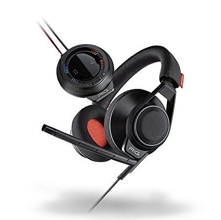 Plantronics 202180-01 RIG Surround PC Gaming Headset with 7.1 Surround Sound-Enabled USB Amp, Black, Only $29.99
