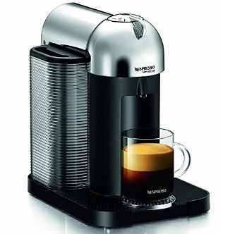 Nespresso GCA1-US-CH-NE VertuoLine Coffee and Espresso Maker, Chrome $113.08 FREE Shipping