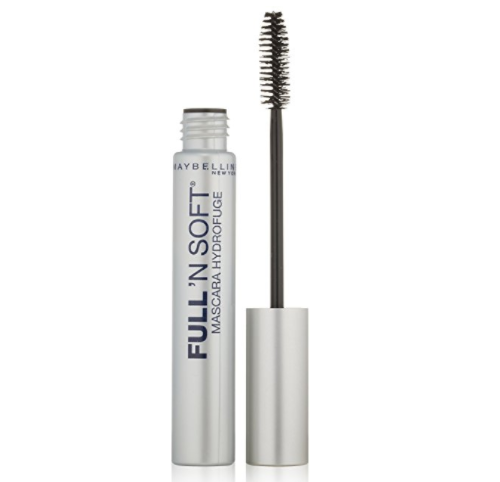 Maybelline New York Full 'N Soft Waterproof Mascara, Very Black 311, 0.28 Fluid Ounce only $4.3 via coupon
