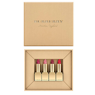 $40 BURBERRY Festive Mini Lip Velvet Set