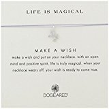 Dogeared Make A Wish Life Is Magical Unicorn Lavender Necklace, 16