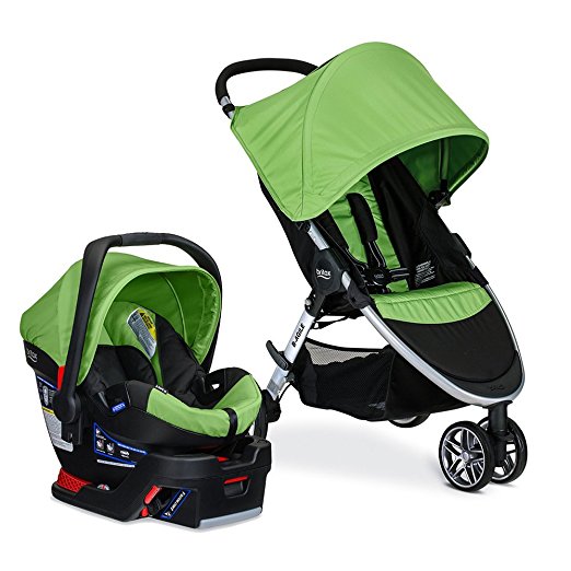 2016年款！史低價！Britax百代適 B-Agile/B-Safe 35 Travel System,嬰兒車+安全座椅，原價$439.99，現僅售$299.99，免運費