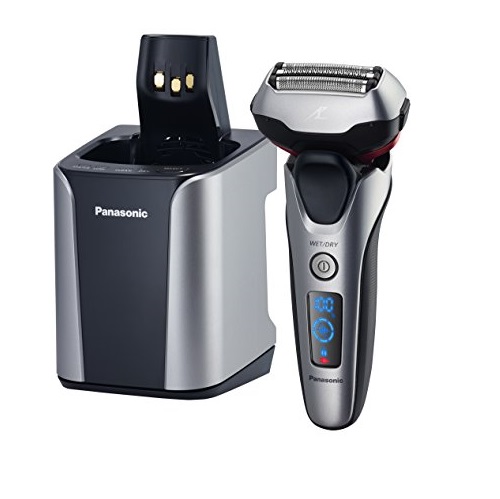 Panasonic ES-LT7N-S Arc 3-Blade Electric Shaver System with Premium Automatic Clean and Charge Station, Active Shave Sensor Technology, Wet or Dry Operation, Only $95.15, frees shipping