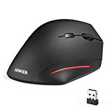 Wireless Mouse, Anker Ergonomic USB 2.4G Wireless Vertical Mouse with 3 Adjustable DPI Levels 800 / 1200 / 1600 and Side Controls, Black $12.99 FREE Shipping on orders over $49