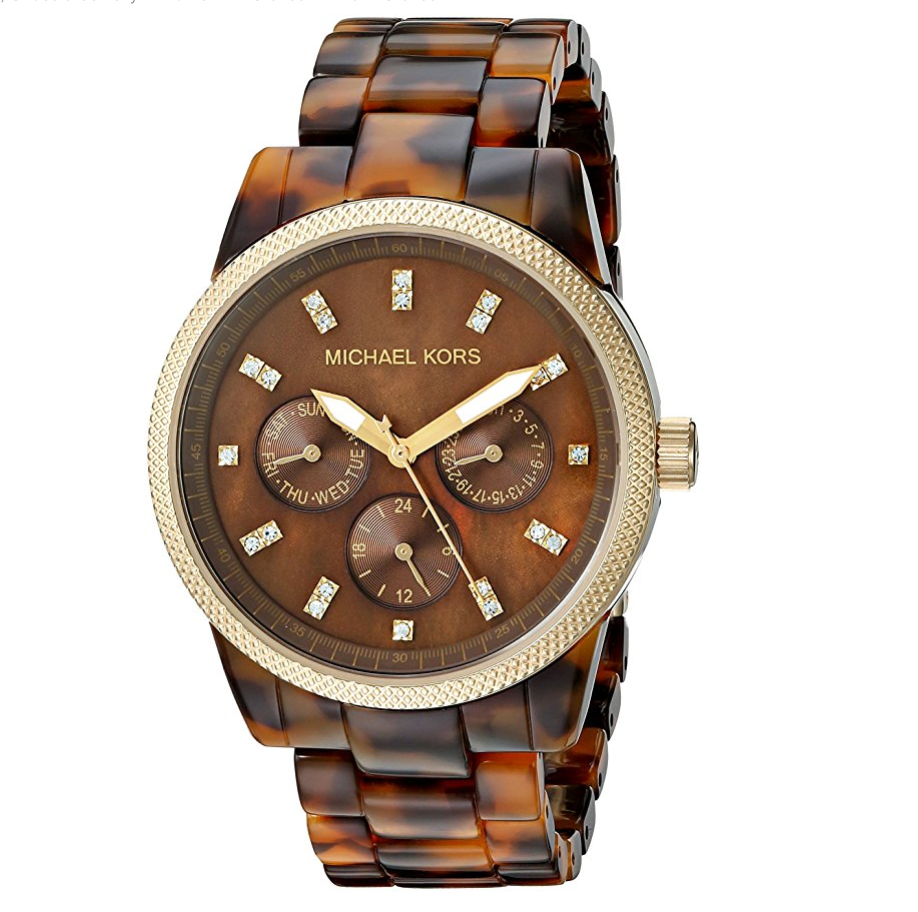 Michael Kors Women's Ritz Gold-Tone Watch MK5038 only $115.04, Free Shipping
