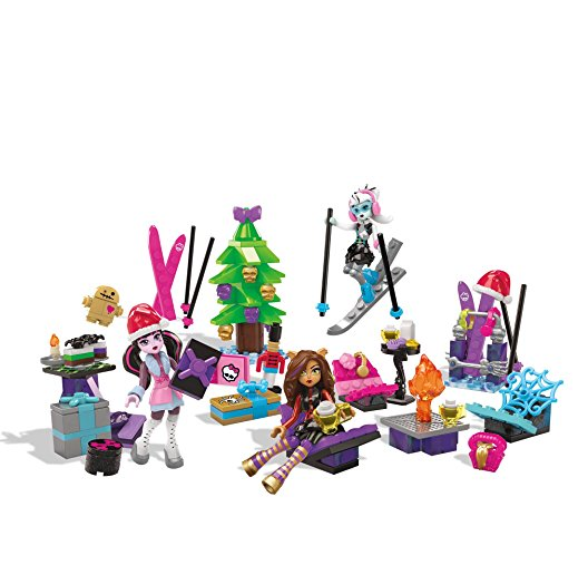 史低價！為聖誕倒數！Mega Bloks Monster High 人物降臨歷玩具套裝，原價$29.99, 現僅售$8.99