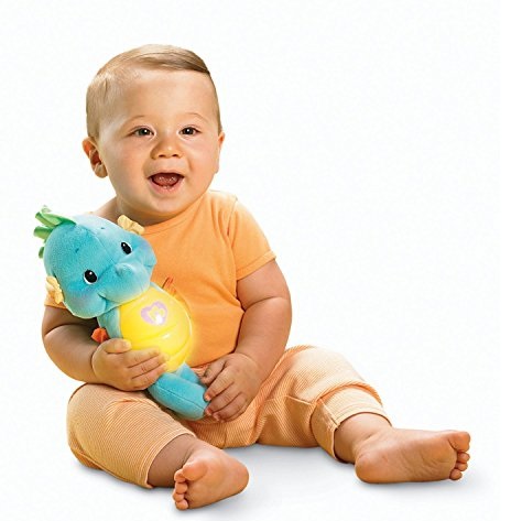 Fisher-Price Soothe & Glow Seahorse, Blue, Only $11.69