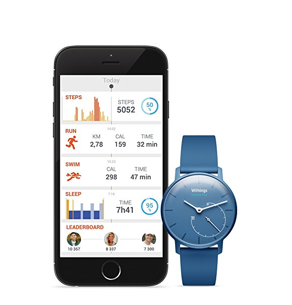 真正漂亮的智能手錶 Withings Activite Pop, 現點擊coupon后僅售$59.99,免運費！