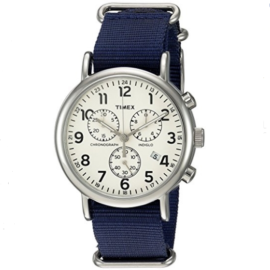 Timex Unisex Weekender Chrono Oversize Slip-Thru Strap Watch $37.46 FREE Shipping on orders over $49