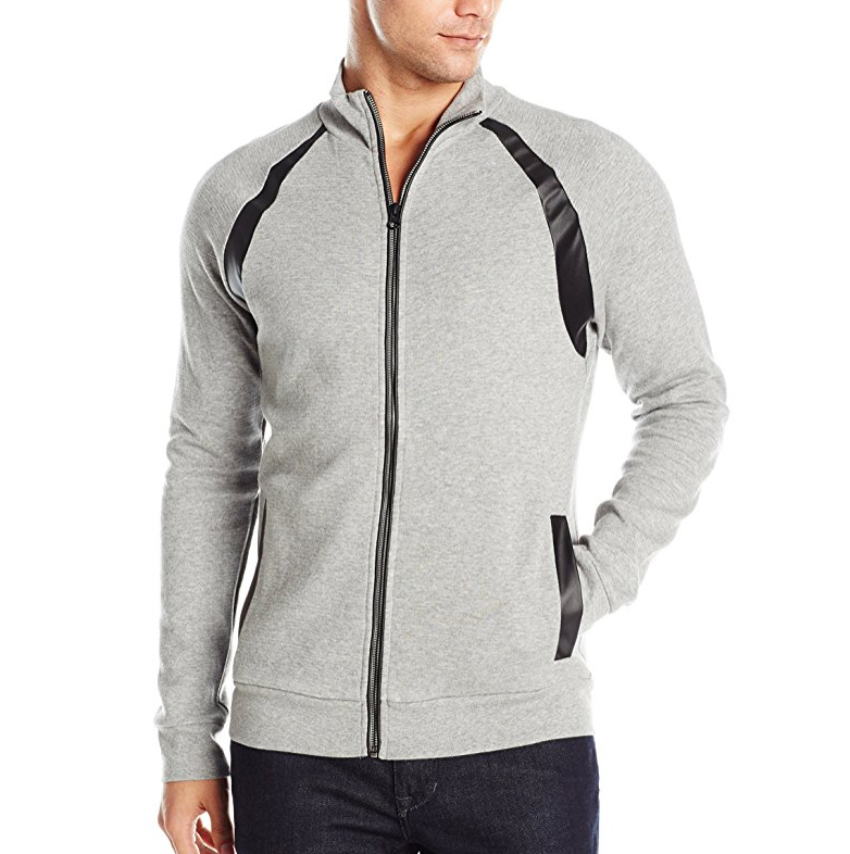 Kenneth Cole REACTION Men's Double Faced Mock Neck Sweatshirt only $13.50