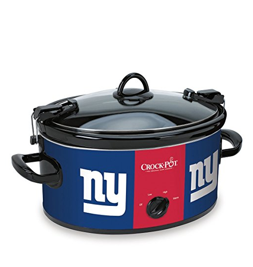 Crock-Pot New York Giants NFL Cook & Carry Slow Cooker only $27.99