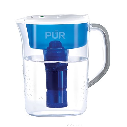 PUR 7 Cup Ultimate Pitcher with LED Indicator, Clear, Only $15.88, You Save $26.68(63%)