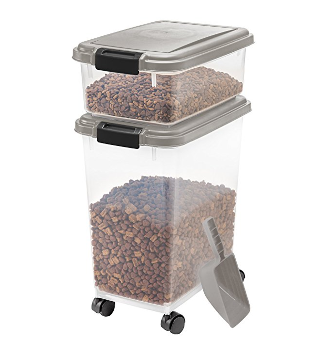 IRIS 3-Piece Airtight Pet Food Container Combo only $13.94