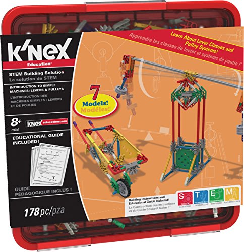 K'NEX Education 科樂思 槓桿滑輪 積木拼插玩具，原價$26.10，現僅售$14.50