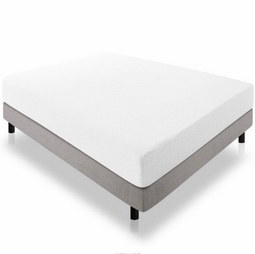 LUCID 10 Inch Latex Foam Mattress - Ventilated Latex and CertiPUR-US Certified Foam - 25-Year Warranty - Queen , only $204.29, free shipping