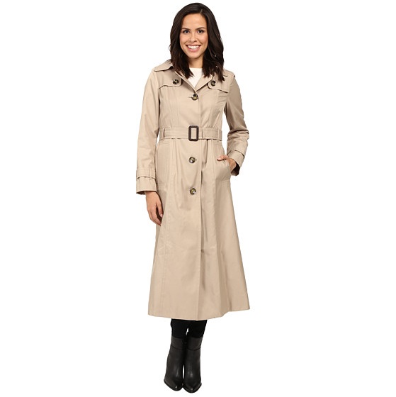 London Fog Hooded Single Breasted Trench, only $77.99, free shipping