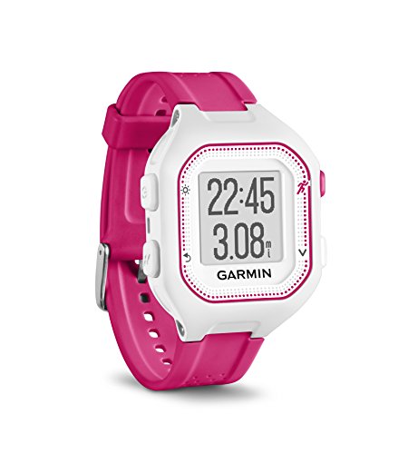 Garmin Forerunner 25, Small - White and Pink, Only $69.95, free shipping