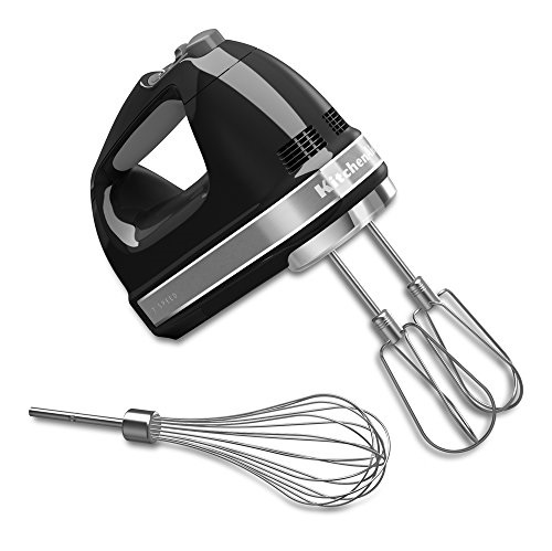 KitchenAid KHM7210OB 7-Speed Digital Hand Mixer with Turbo Beater II Accessories and Pro Whisk - Onyx Black, Only $50.41, free shipping