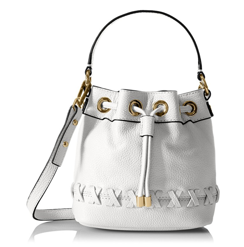 MILLY Astor Whipstich Small Drawstring Cross-Body Bag only $65.67