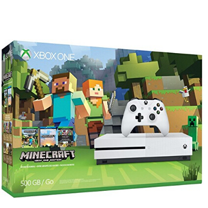 Xbox One S 500GB Console - Minecraft Bundle  $229.99