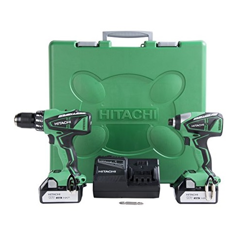 Hitachi KC18DBFL 18-Volt Lithium-Ion Brushless Hammer Drill & Impact Driver Combo Kit (3.0Ah), Only $174.00, free shipping after automatic discount at checkout.