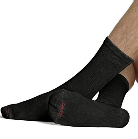 Hanes Men's Ultimate Cushion Crew Socks (10-Pack) $9.99 FREE Shipping on orders over $49