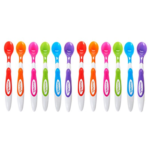 Munchkin 12 Piece Soft-Tip Infant Spoons only $5.24