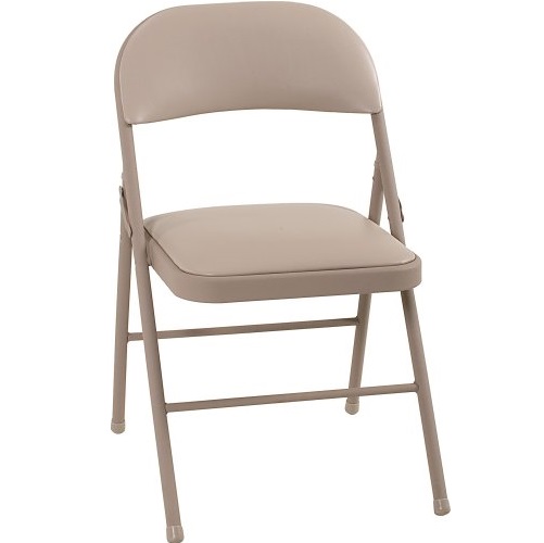 Cosco Vinyl 4-Pack Folding Chair, Antique Linen, Only $52.89, free shipping