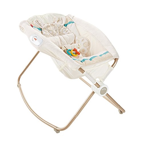Fisher-Price Deluxe Newborn Rock 'n Play Sleeper, Soothing Savanna, Only $41.17, You Save $33.82(45%)