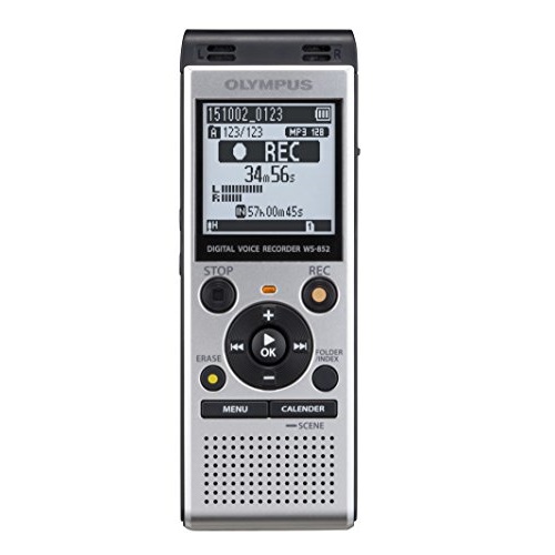 Olympus Digital Voice Recorder WS-852, Silver, Only $39.82, You Save $20.17(34%)