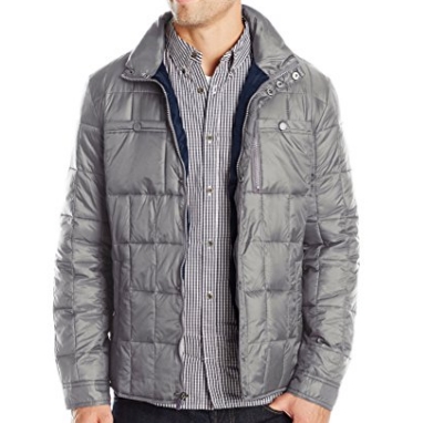 Kenneth Cole New York Men's Box Quilted Faux Down Jacket $21.26 FREE Shipping on orders over $49