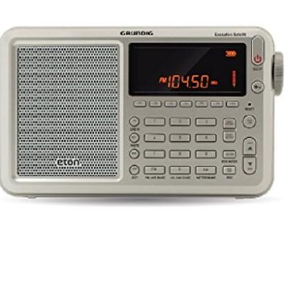 Eton Executive Satellite Audio Component, Grey (NGWSATEXEC) Shortwave Radio, Black  $77.32
