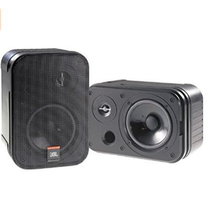 JBL Control 1 Pro High Performance 150-Watt Miniature Studio Monitor Speaker (Pair, Black)  $82.00