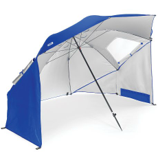 Sport-Brella Portable All-Weather and Sun Umbrella. 8-Foot Canopy. Blue., only $30.00，免运费
