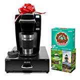 Keurig K15 Single Serve Coffee Maker Holiday Bundle with 36 K-Cup Pods, 12 Oz. Travel Mug and 35 Count K-Cup Pod Storage Drawer, Black $69.95 FREE Shipping