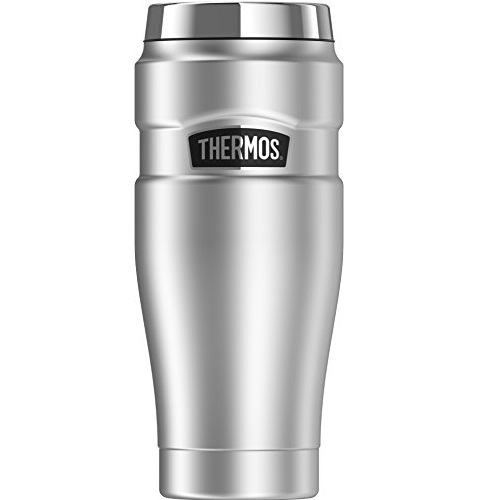 Thermos Stainless King 16 Ounce Travel Tumbler, Stainless Steel, Only $17.95, You Save $7.04(28%)