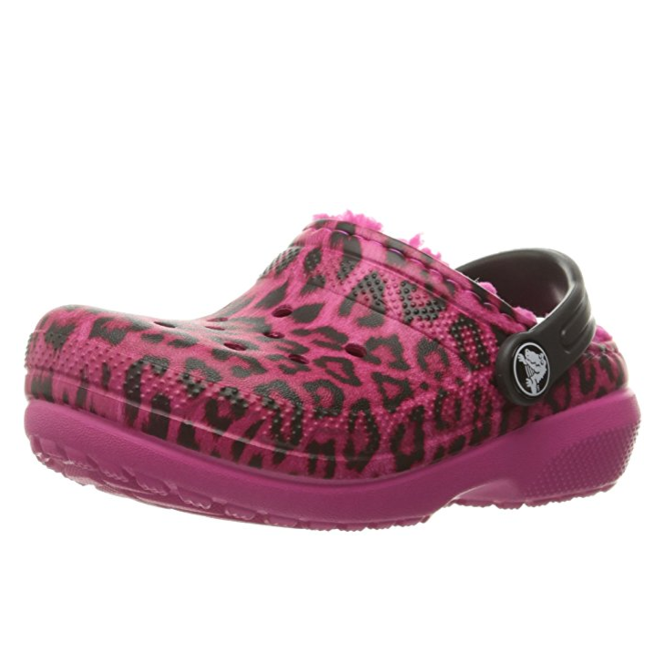 crocs Classic Lined Graphic Clog (Toddler/Little Kid) only $9.84