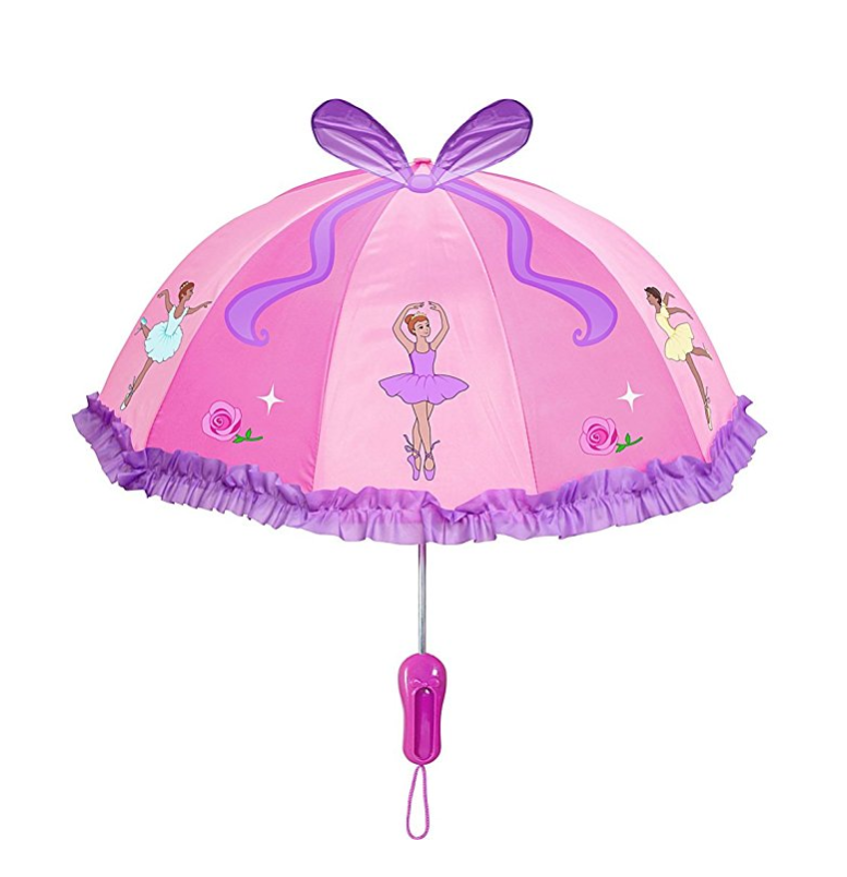 Kidorable 小女生芭蕾舞款雨伞, 现仅售$9.8