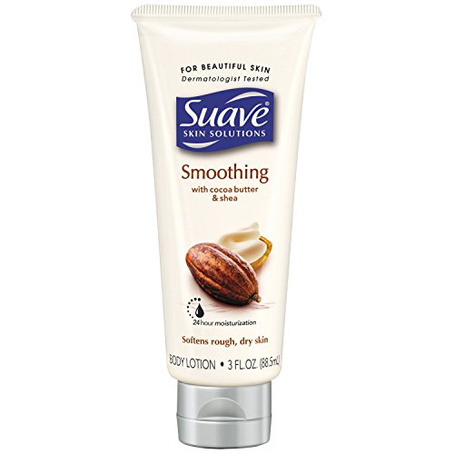 Suave Skin Solutions Body Lotion, Smoothing with Cocoa Butter and Shea 3 oz, Only$1.40, free shipping after using SS