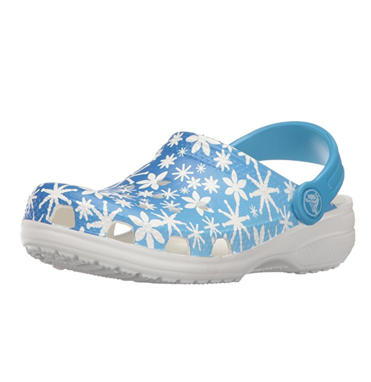 crocs Classic Snowflake Clog (Toddler/Little Kid) for only $9.37