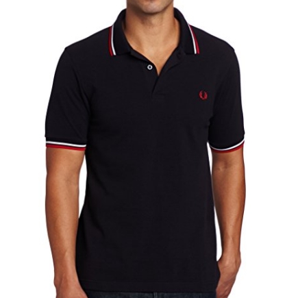 Fred Perry Men's Slim-Fit Twin-Tipped Polo Shirt $35.98 FREE Shipping