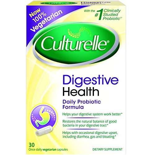Culturelle Digestive Health Probiotic, Capsules, 30-Count, Only $11.75, free shipping after clipping coupon and using SS