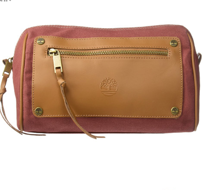 6PM: Timberland Canvas Leather Travel Kit only $18.55