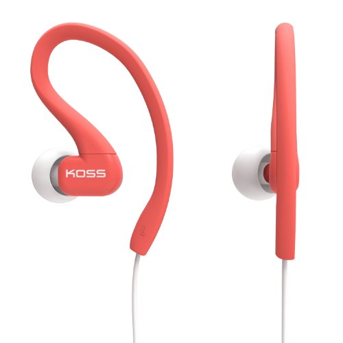 Koss KSC32C Fitclips Headphones, Coral, Only $6.73, You Save $6.00(47%)
